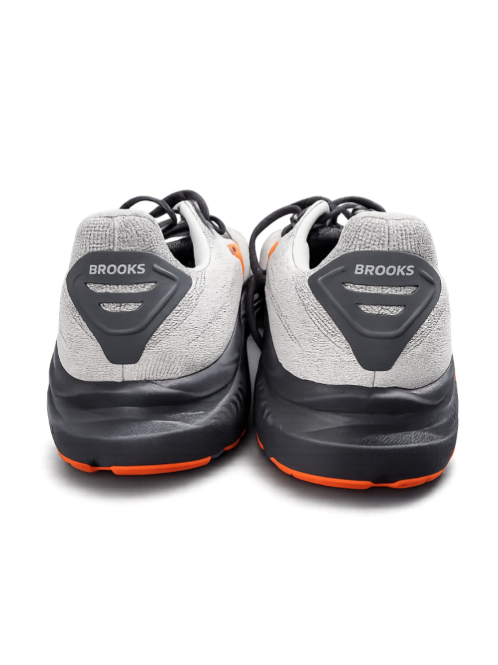Brooks Ghost 15 Running Shoes – Men’s Size 12 (D) – Gray/Orange – DNA LOFT Cushi - Picture 4 of 7